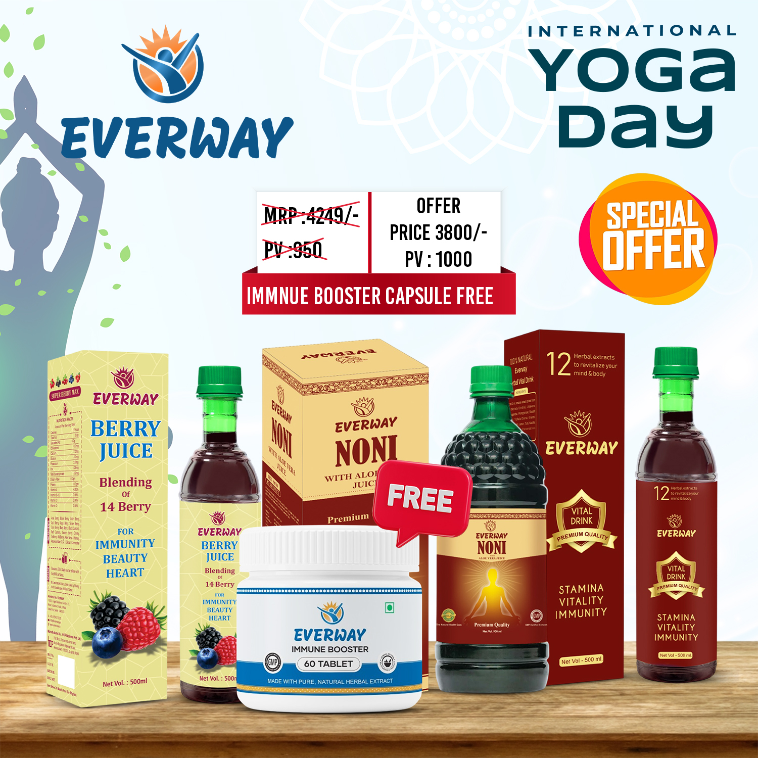 YOGA DAY OFFER COMBO